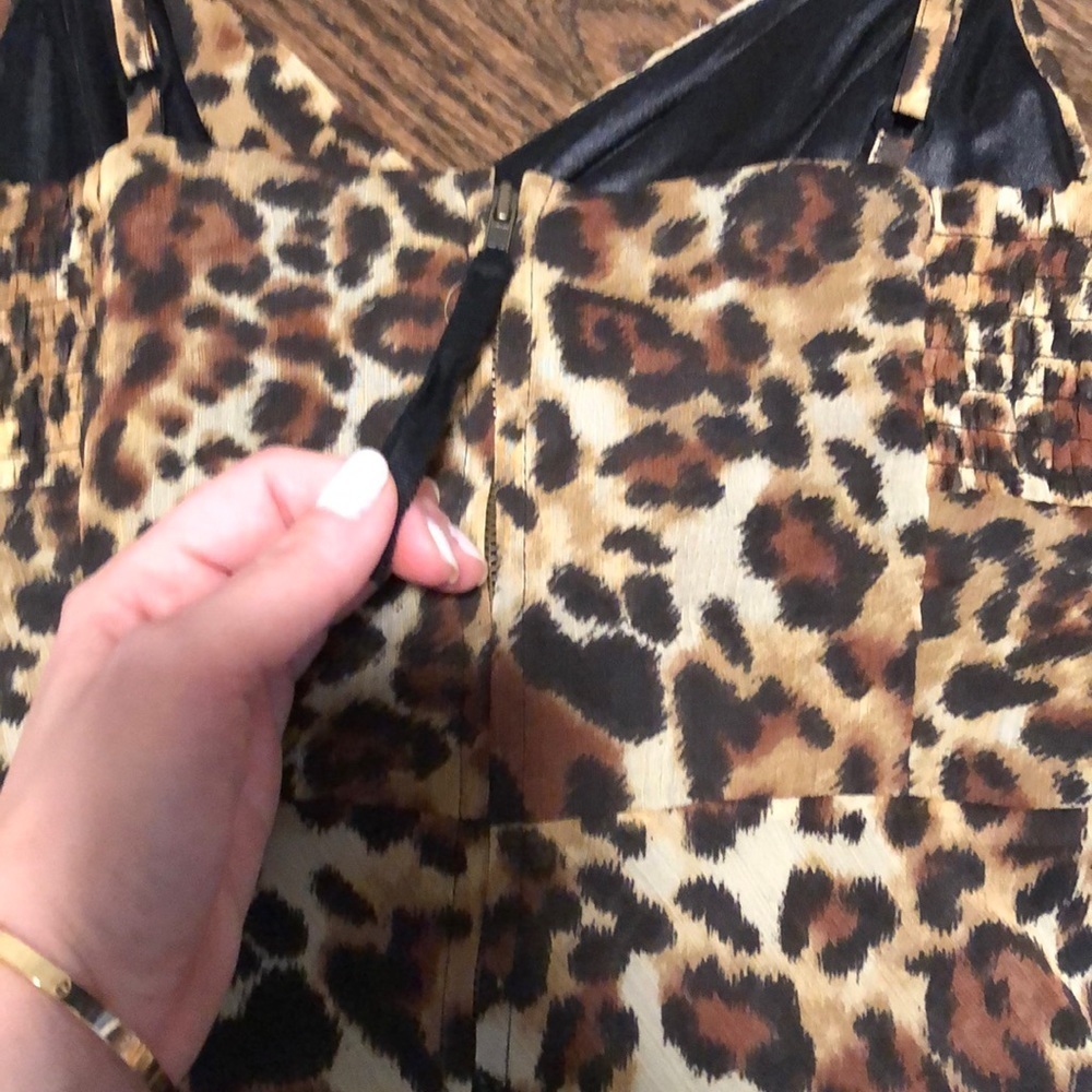 Guess Leopard Print Dress - Picture 5 of 8